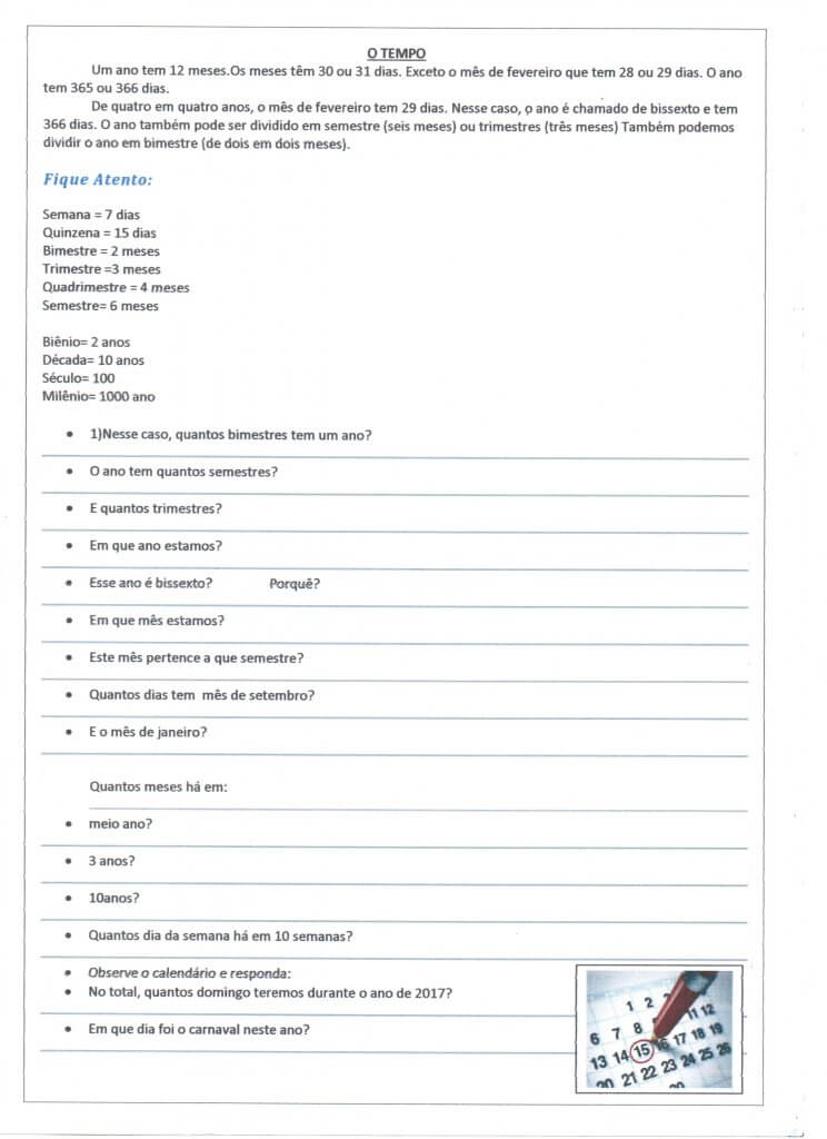 Atividade 5 Ano-Ano Mês Semana