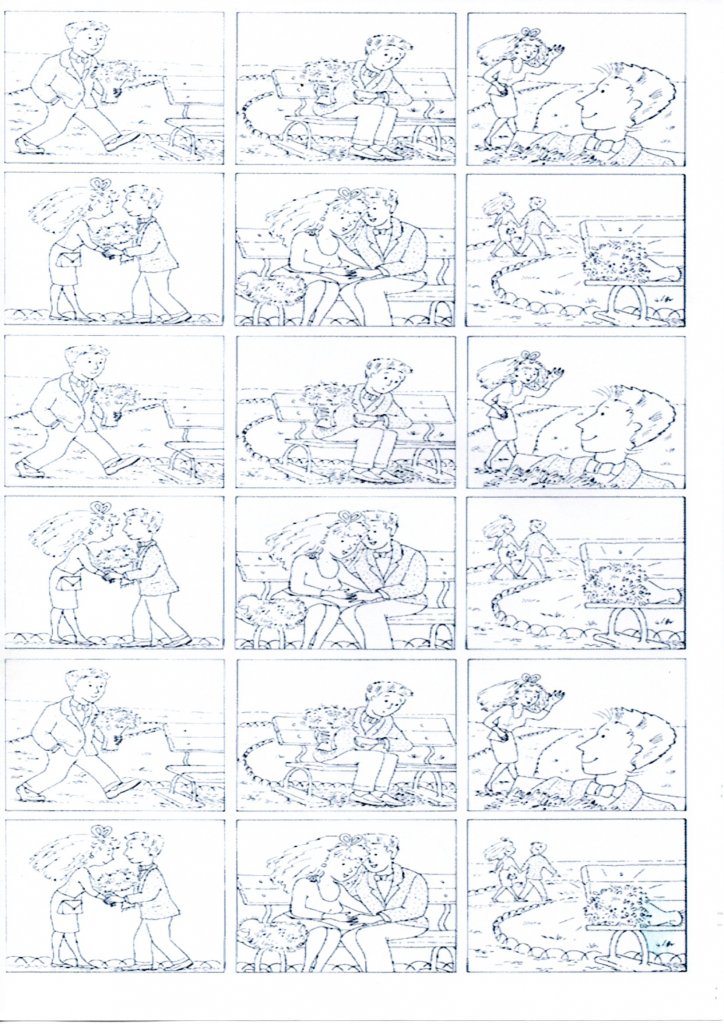 Quadrinhos para Produção de texto e Colorir