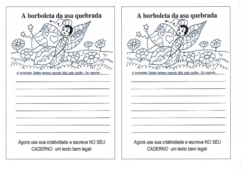 Produção de Texto-A Borboleta
