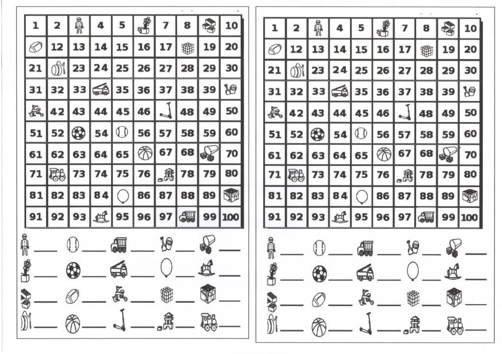 Quadro com números-Identificando as lacunas
