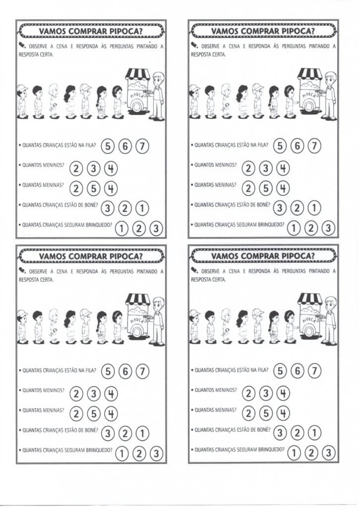 Quantidade-Observação e Contagem-A fila