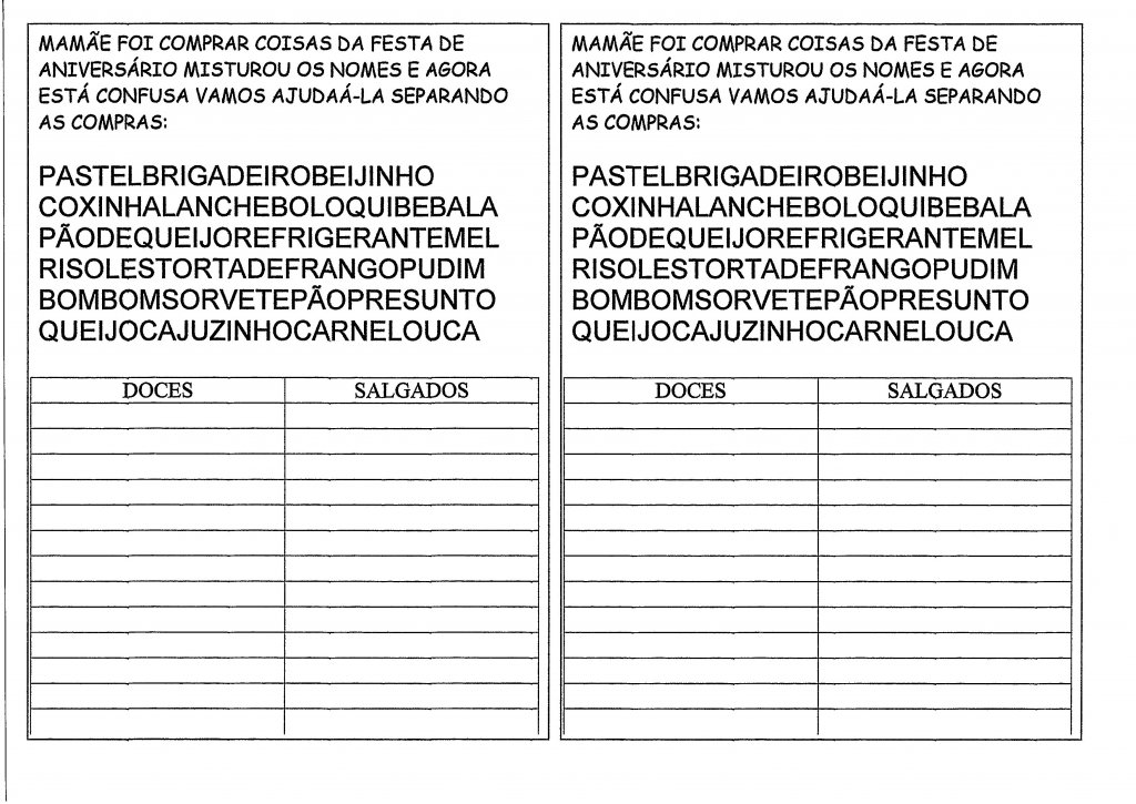 Segmentação de Palavras e Listas