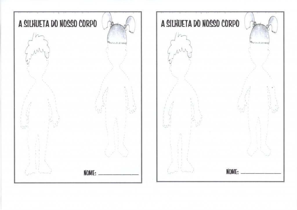 Educação Infantil-Nosso Corpo-Meu Rosto-Folha 1