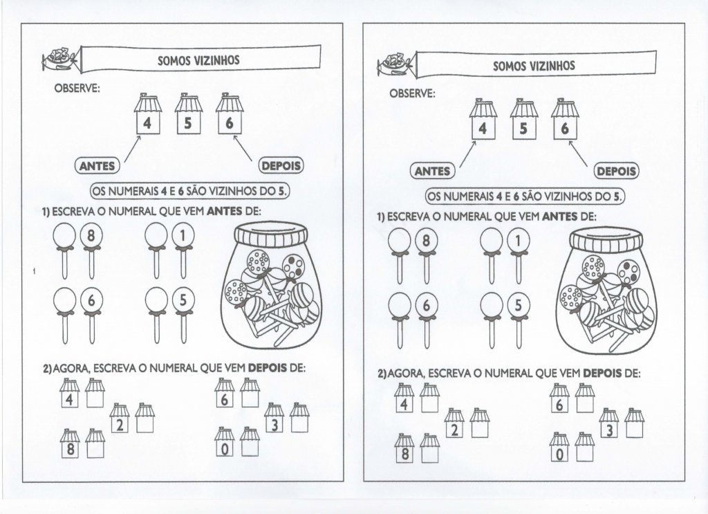 Antecessor e Sucessor Vizinhos