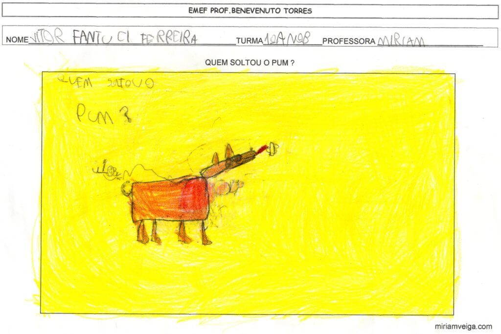 Quem soltou o Pum-Atividades dos alunos-10