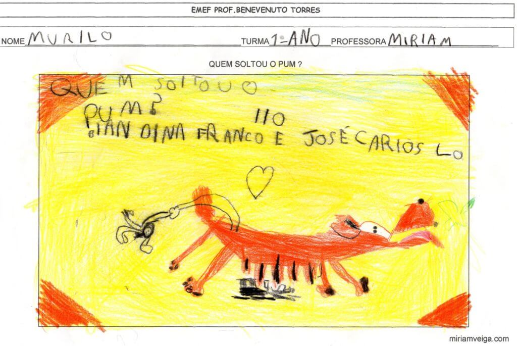 Quem soltou o Pum-Atividades dos alunos-8