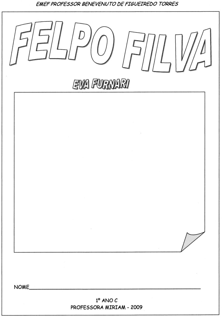 PROJETO FELPO FILVA - EVA FURNARI CAPA