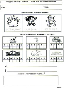 ATIVIDADES-J-R-TURMA DA MÔNICA