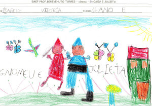 GNOMEU E JULIETA-ATIVIDADES DOS ALUNOS