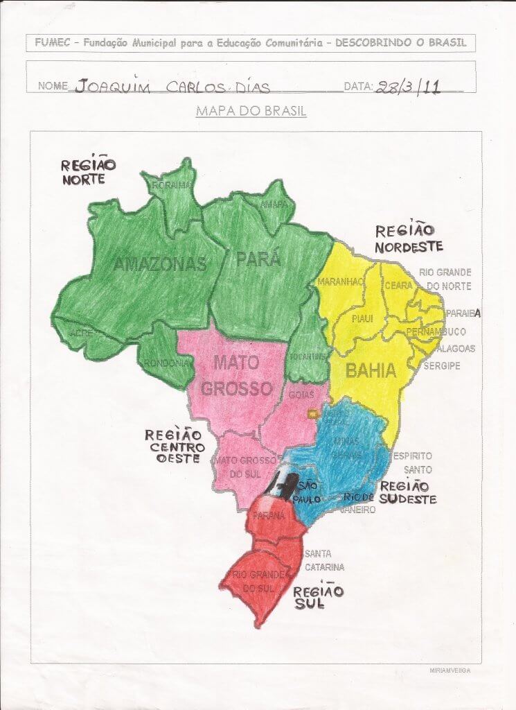 EJA-PROJETO “DESCOBRINDO O BRASIL”