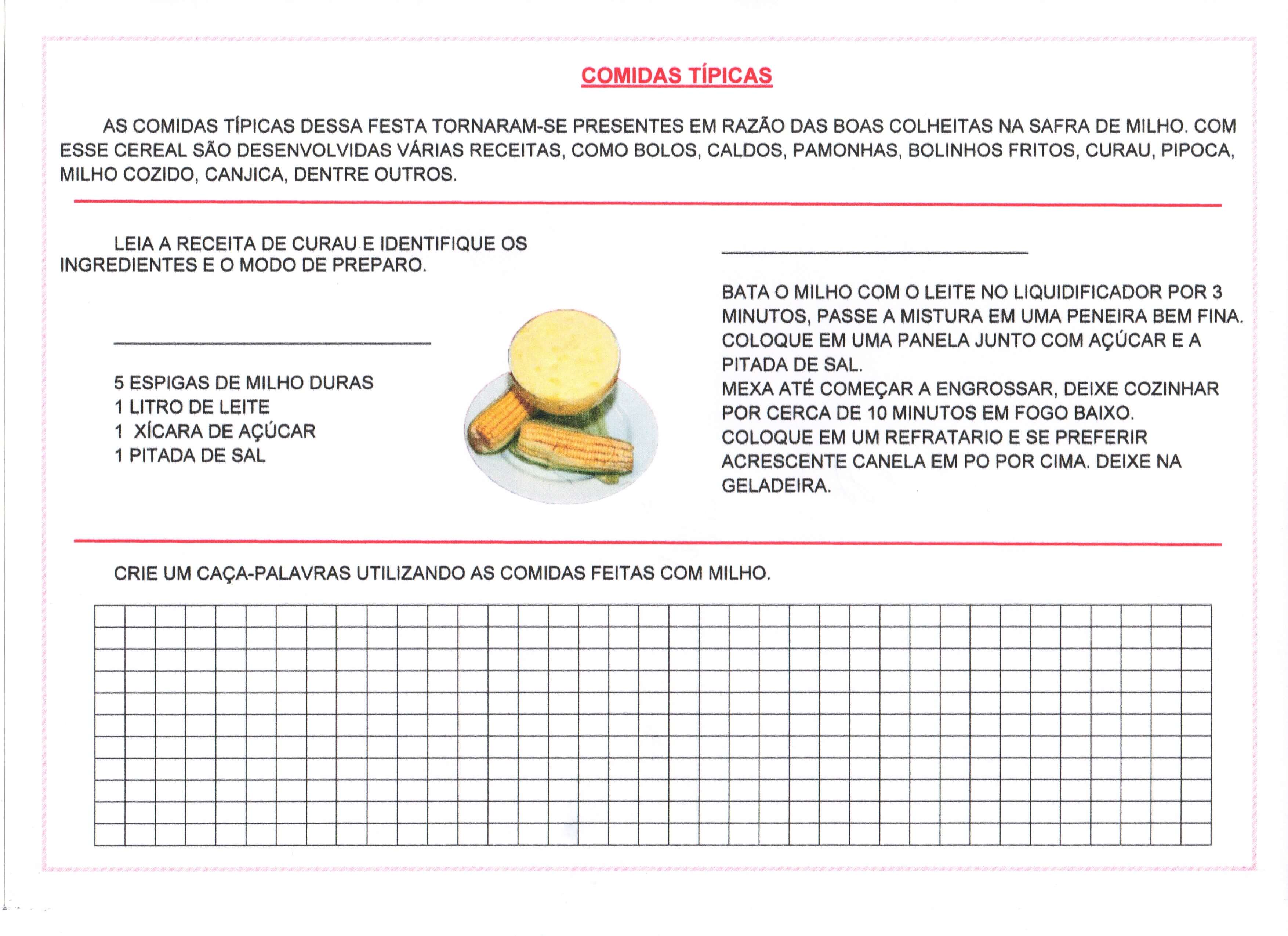 Livro Da Festa Junina-Atividade Completa-Parte 2 · Alfabetização Blog