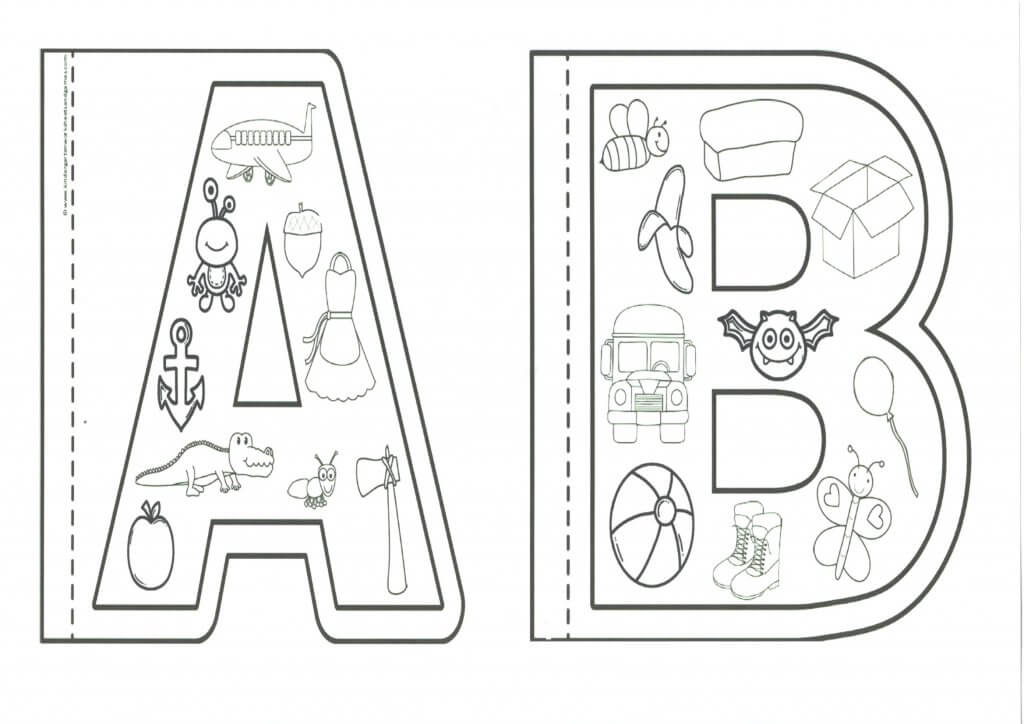 Livrinho do Alfabeto-Parte 1-De A a F-Folha 1