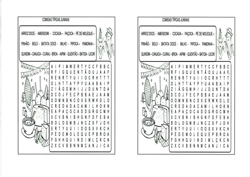 Caça Palavras Festas Juninas - SOLOLEARN