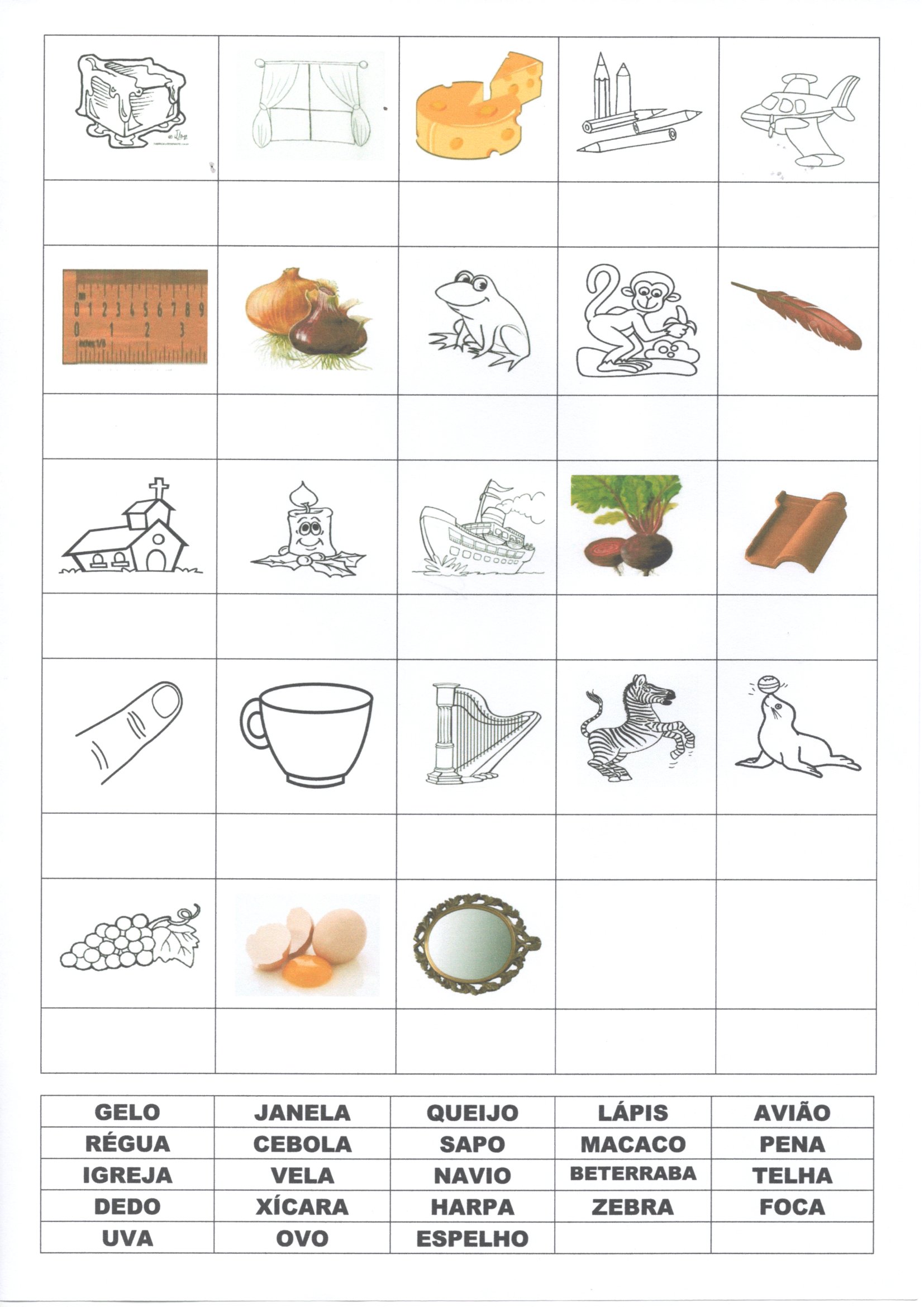 Arquivo Para Recorte E Colar Cole- Atividade Para Recortar E Colar ...