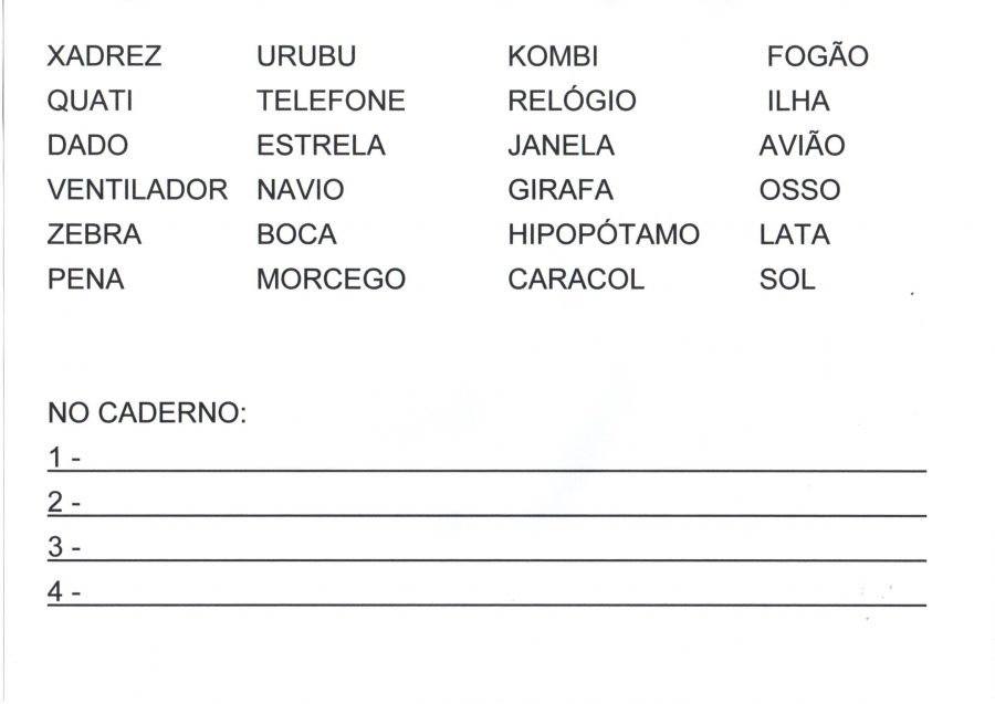 Atividade de Leitura para fazer no caderno-Folha 2