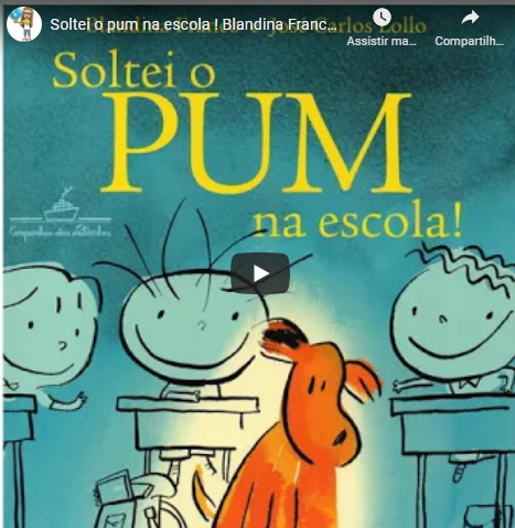 Soltei o pum na escola-Leitura do livro