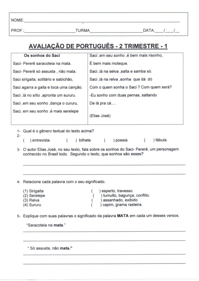Avaliação-2 trimestre-Interpretação 1.