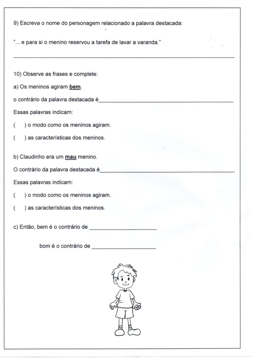 Leitura e interpretação Limpeza Geral 4