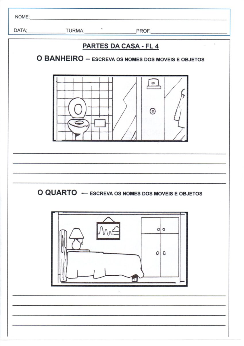As partes da casa Parte 4