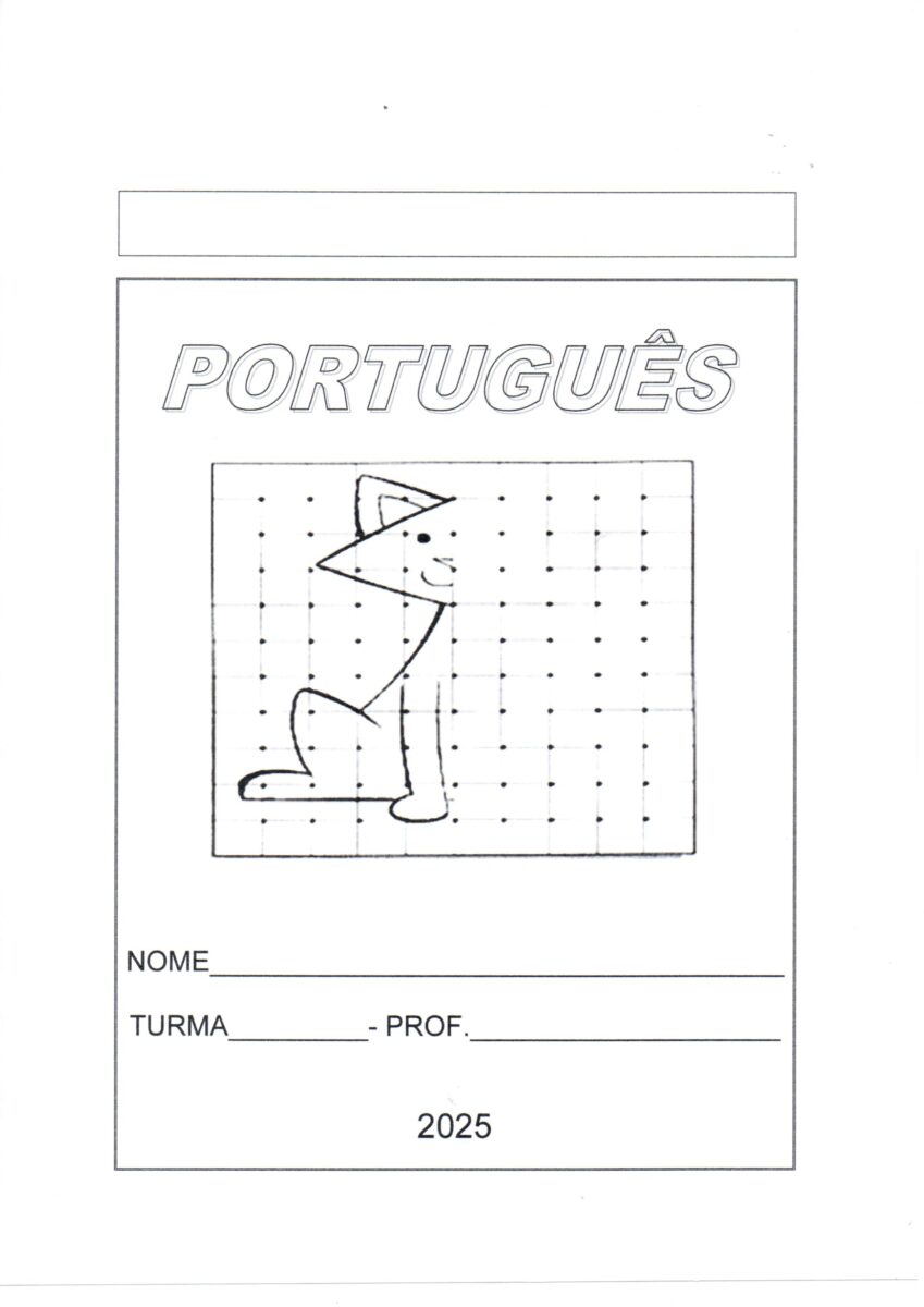 Capa de Caderno Português