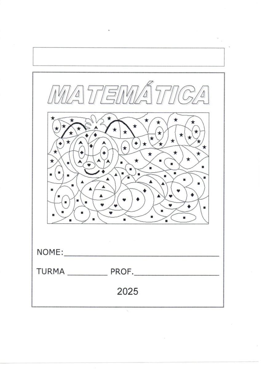 Capa de Caderno Matemática