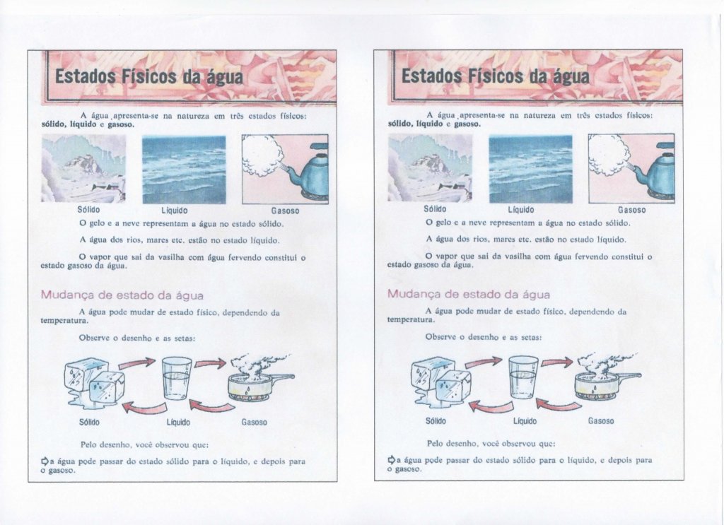 Estados Físicos da Água-Ciências-Parte 1-Folha 1
