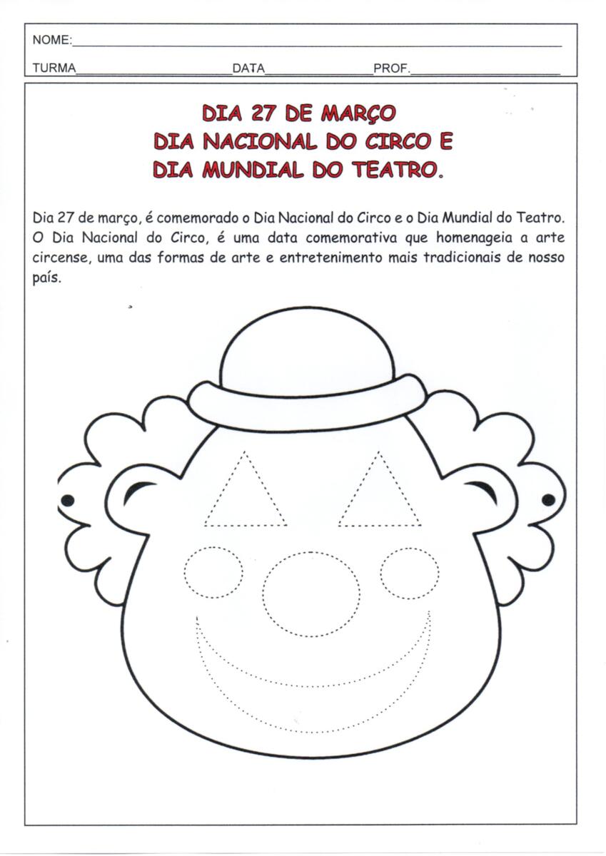 Dia do Circo 1-Definição e Palhaço